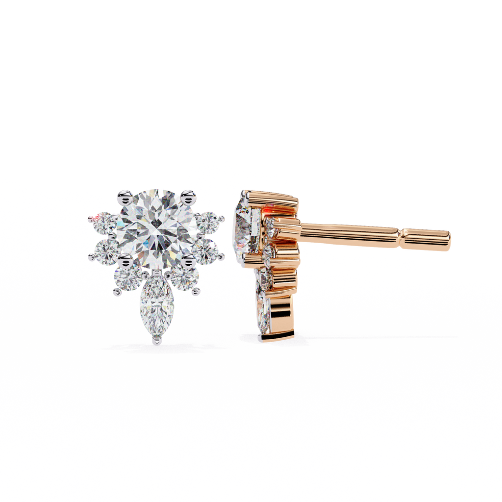 Astra Solitaire Earring