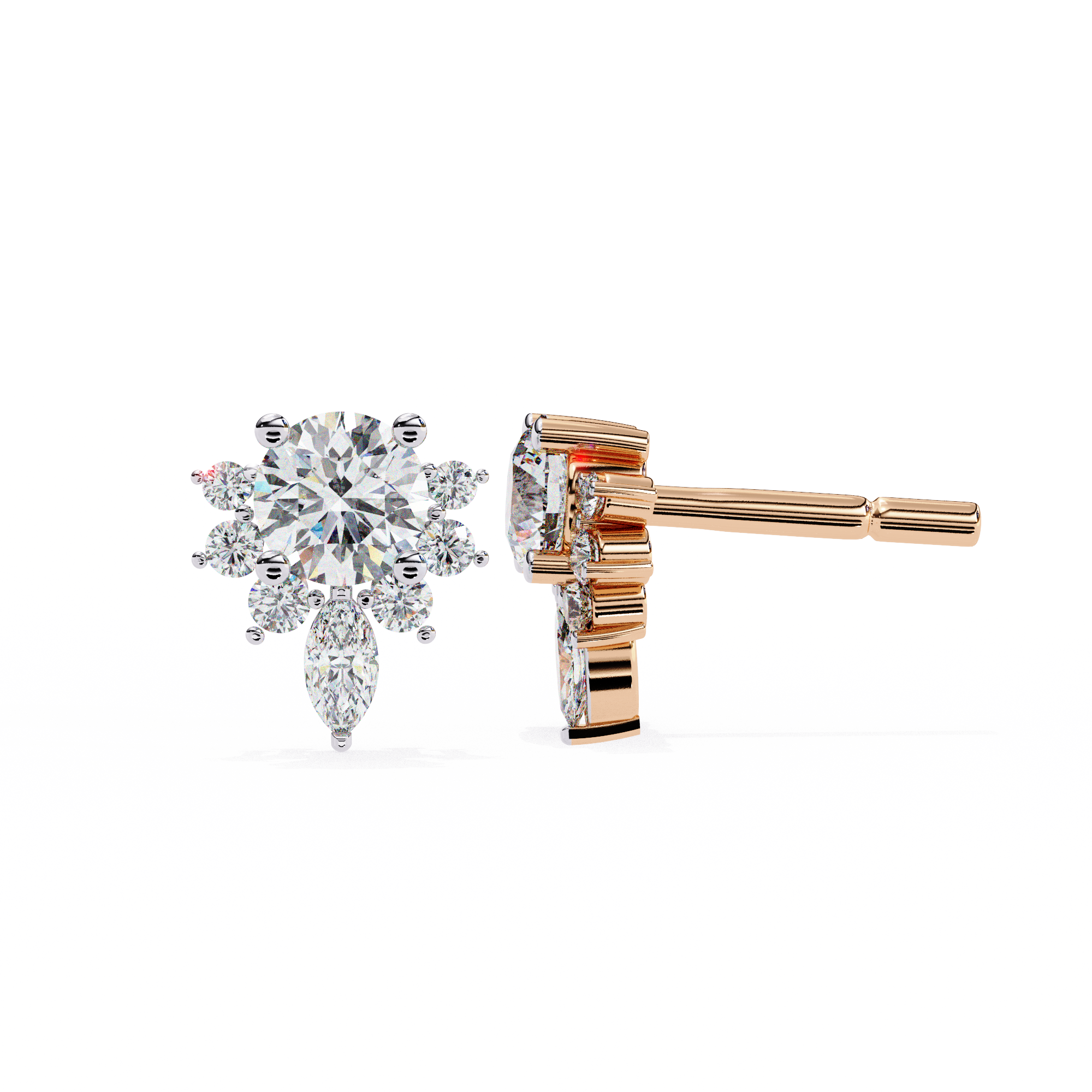Astra Solitaire Earring