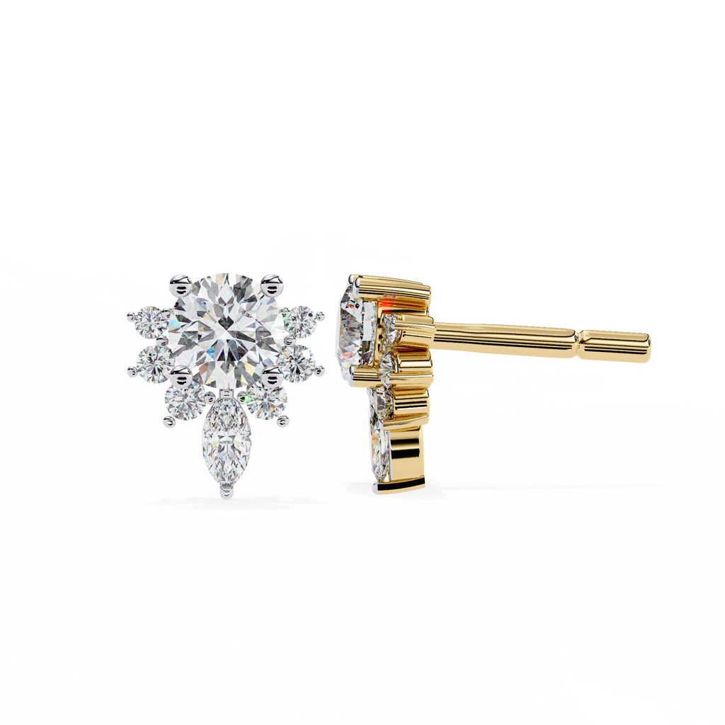 Astra Solitaire Earring