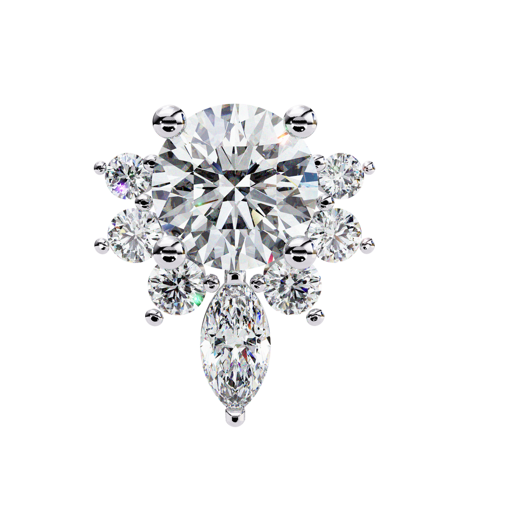 Astra Solitaire Earring