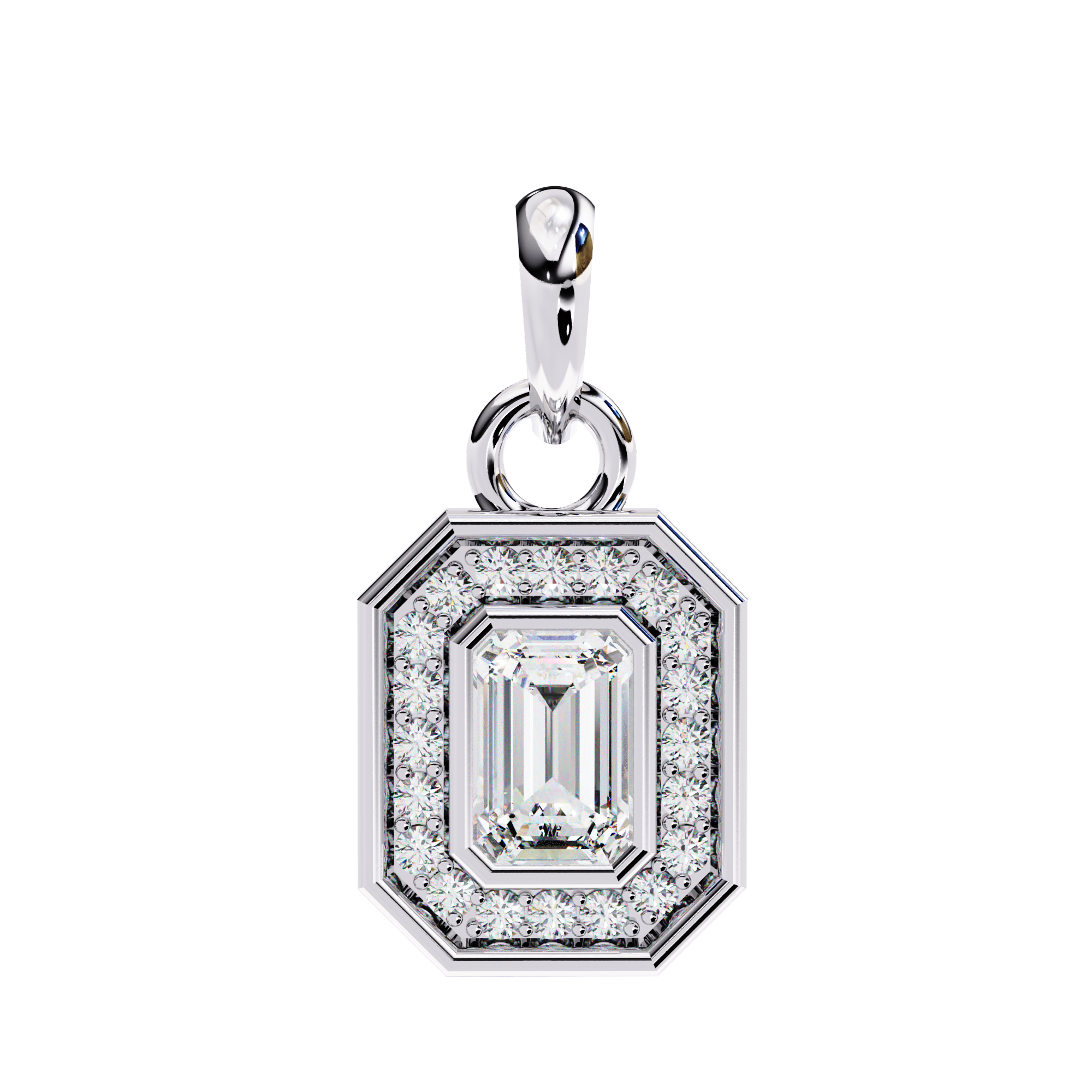 Lorelei Solitaire Pendant