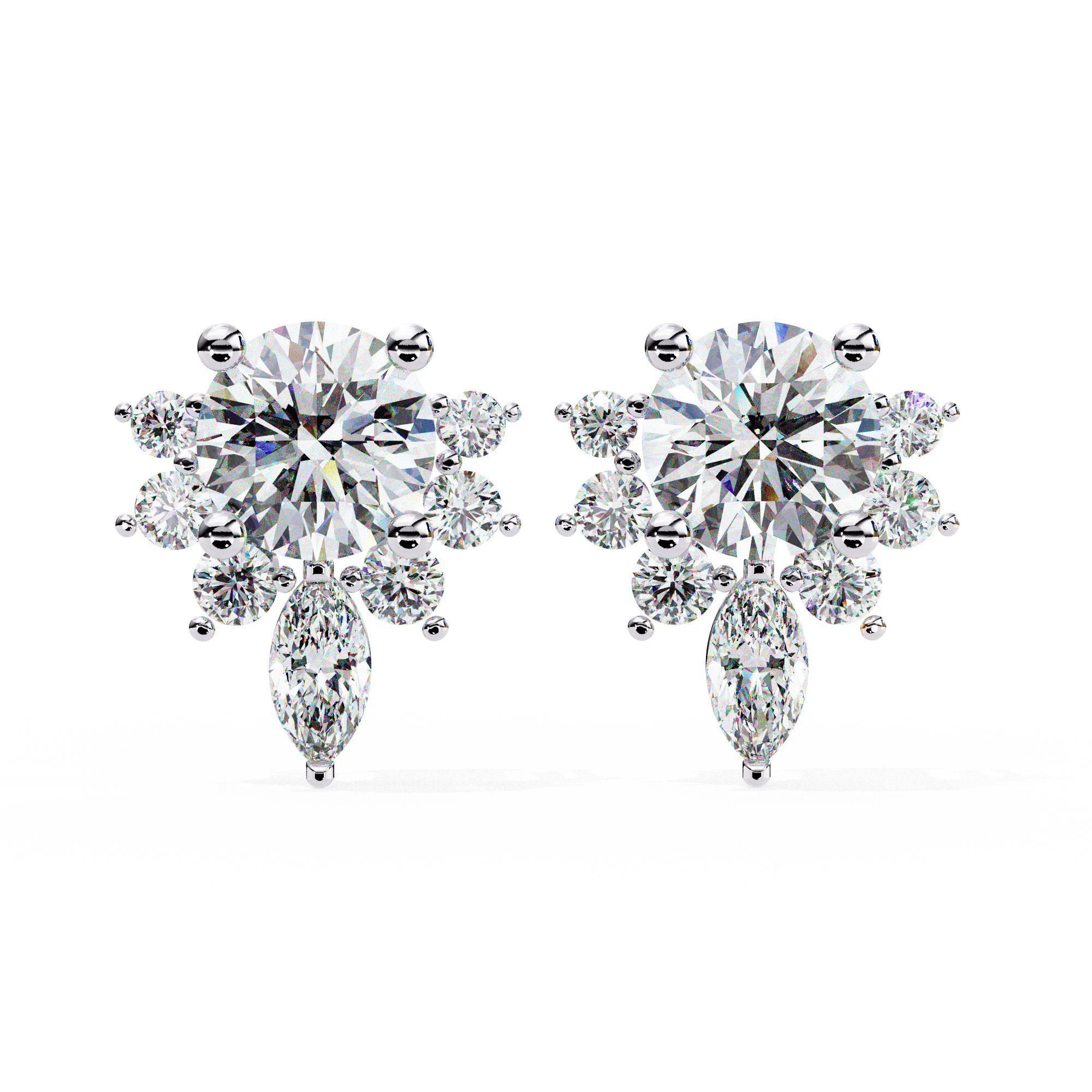 Astra Solitaire Earring