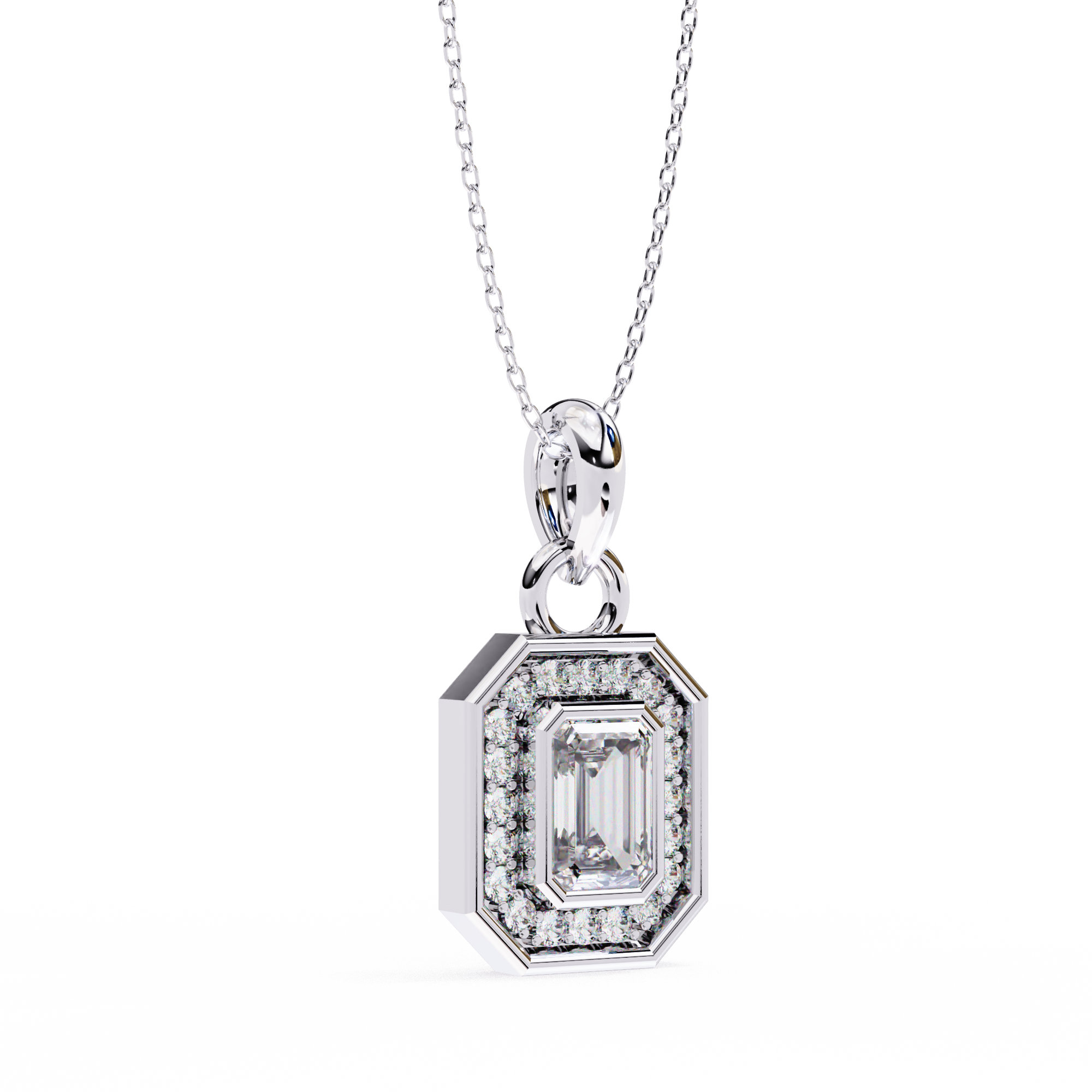 Lorelei Solitaire Pendant