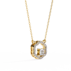 Paisley Solitaire Pendant