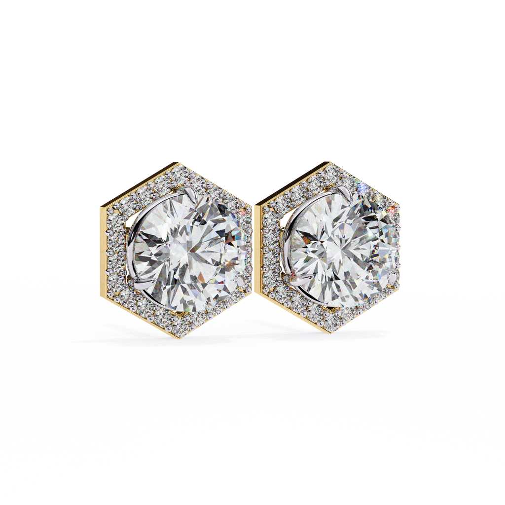 Eleanor Solitaire Earring
