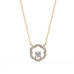 Paisley Solitaire Pendant