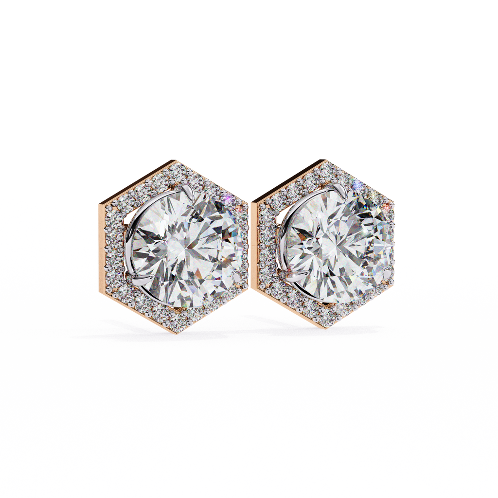 Eleanor Solitaire Earring