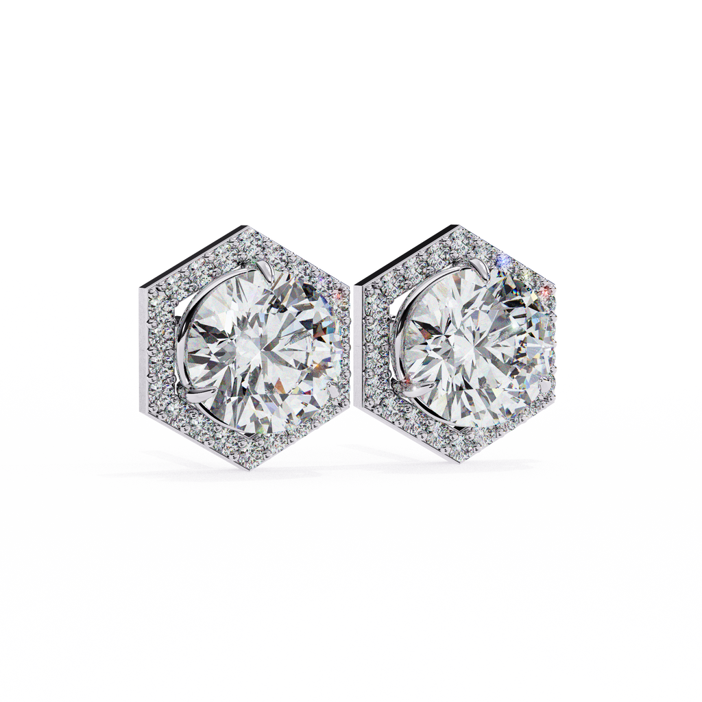 Eleanor Solitaire Earring