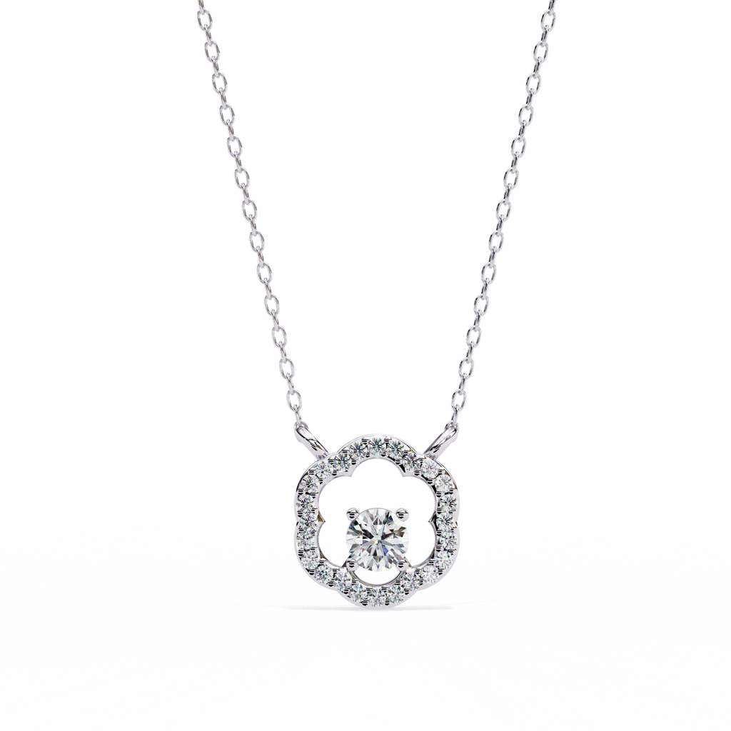 Paisley Solitaire Pendant