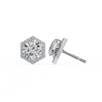 Eleanor Solitaire Earring