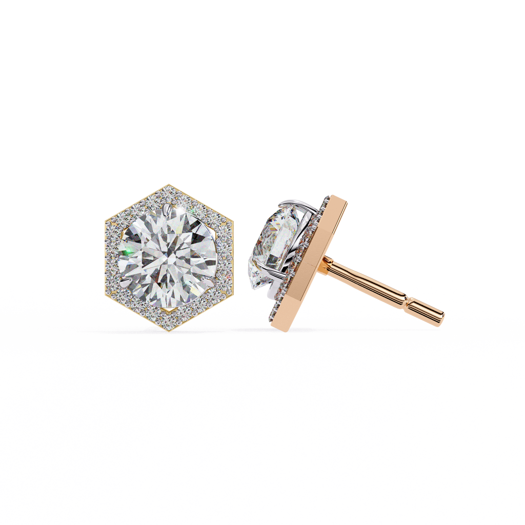 Eleanor Solitaire Earring