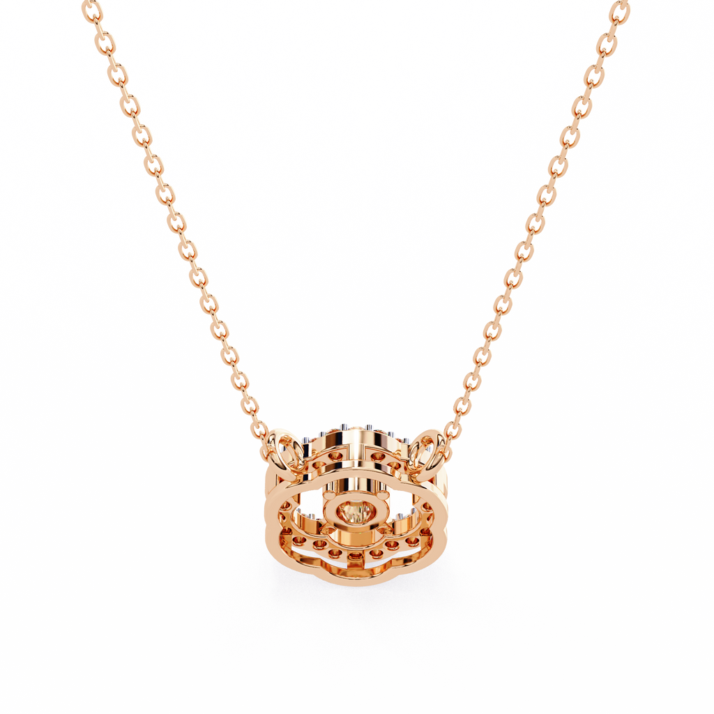 Paisley Solitaire Pendant