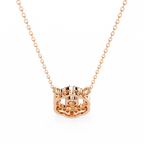 Paisley Solitaire Pendant