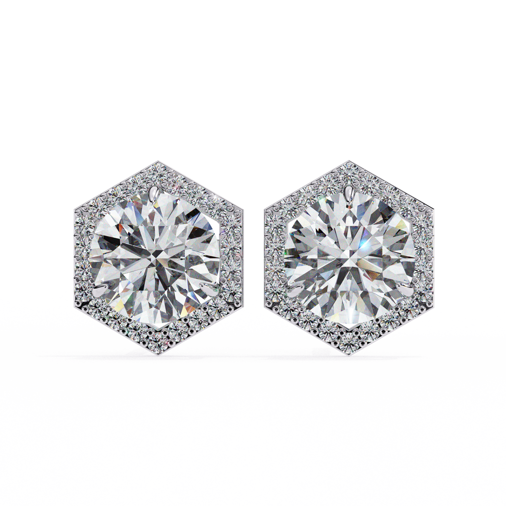 Eleanor Solitaire Earring