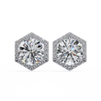 Eleanor Solitaire Earring