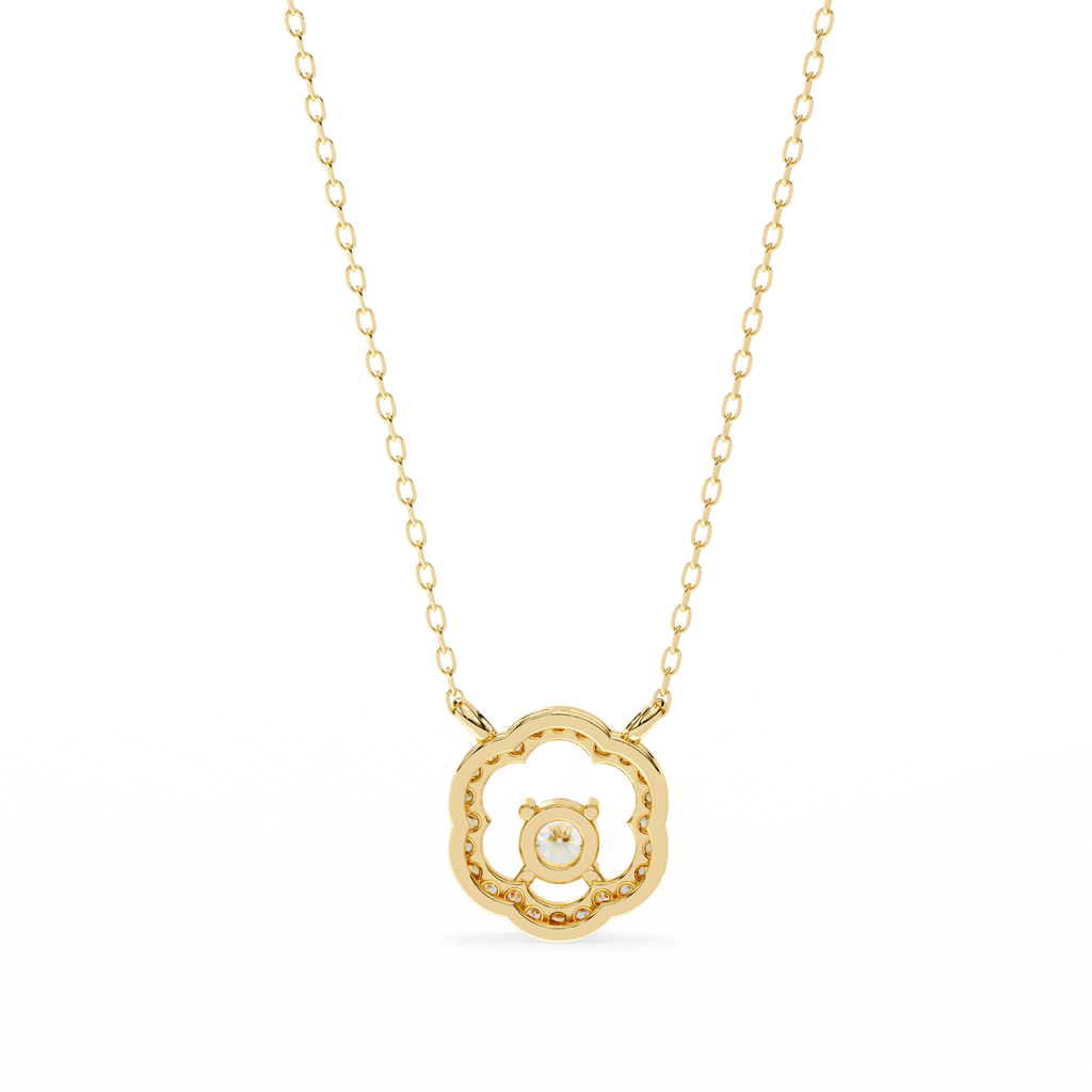 Paisley Solitaire Pendant