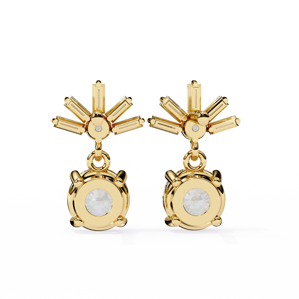 Bethany Solitaire Earring