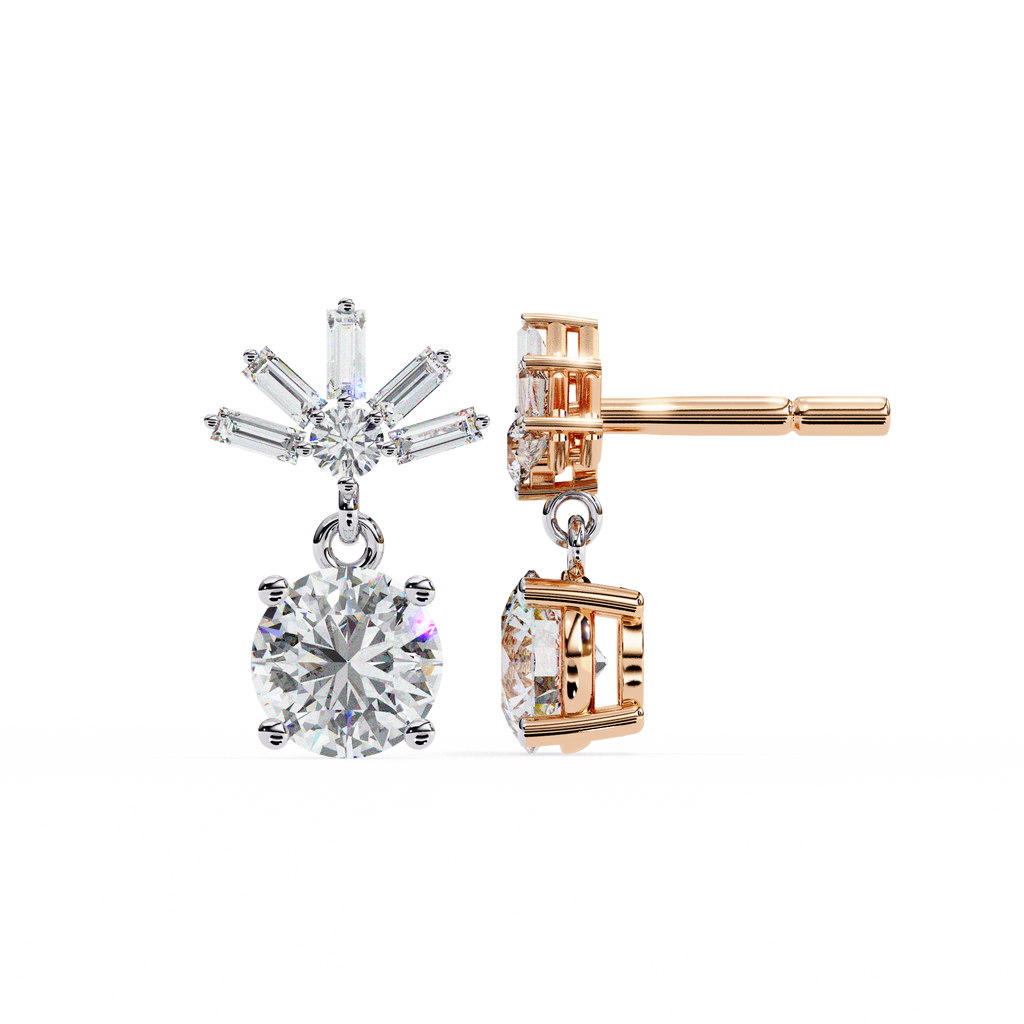 Bethany Solitaire Earring