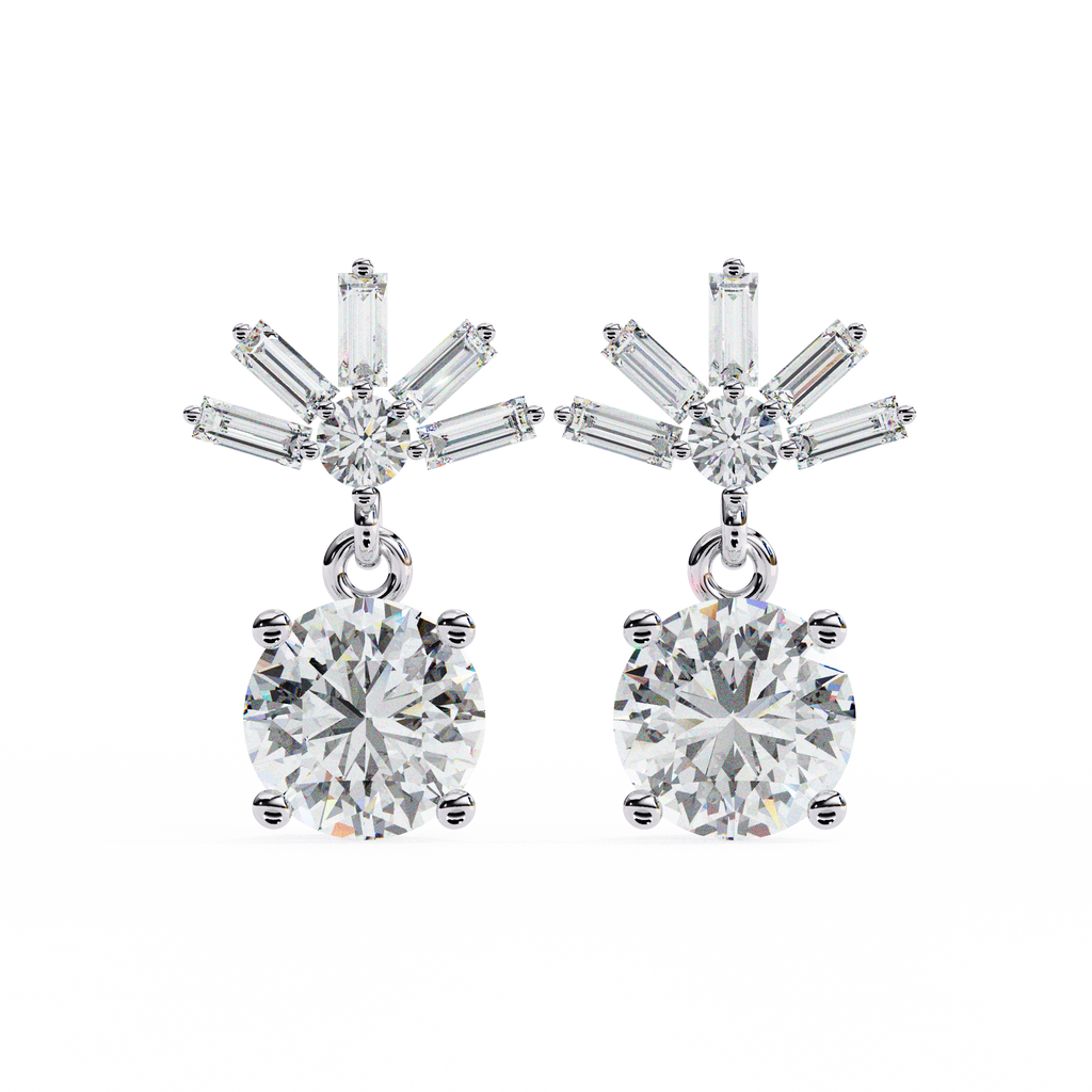 Bethany Solitaire Earring
