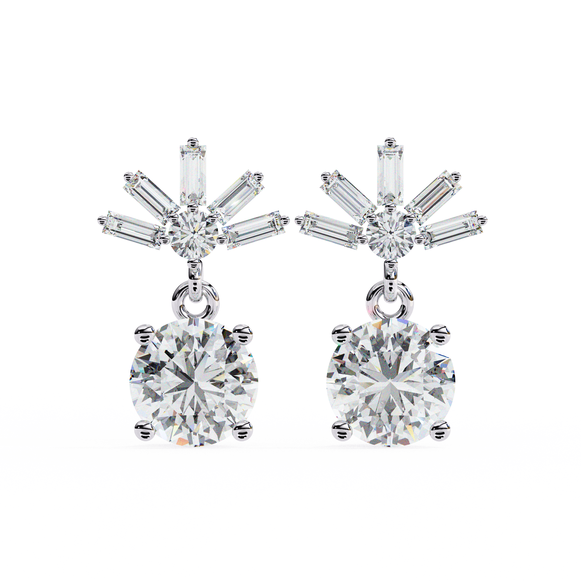 Bethany Solitaire Earring
