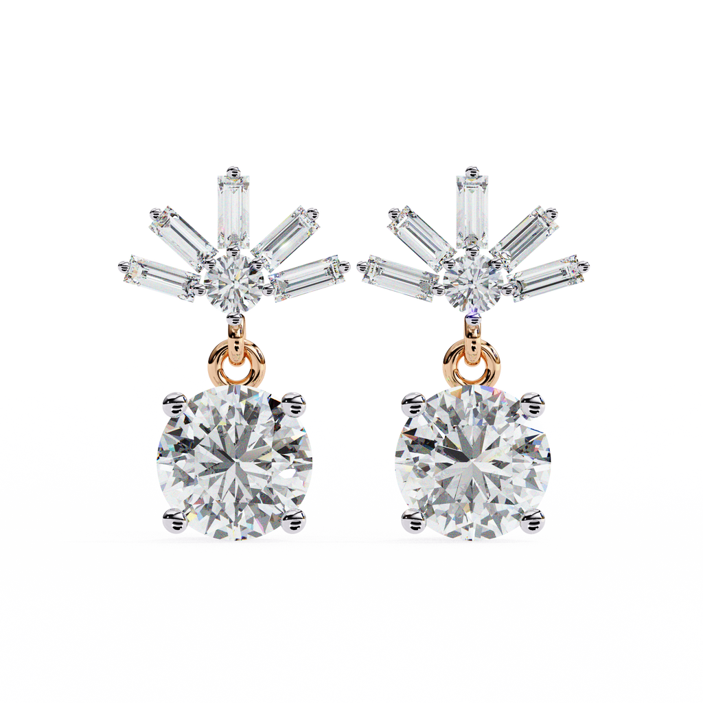 Bethany Solitaire Earring