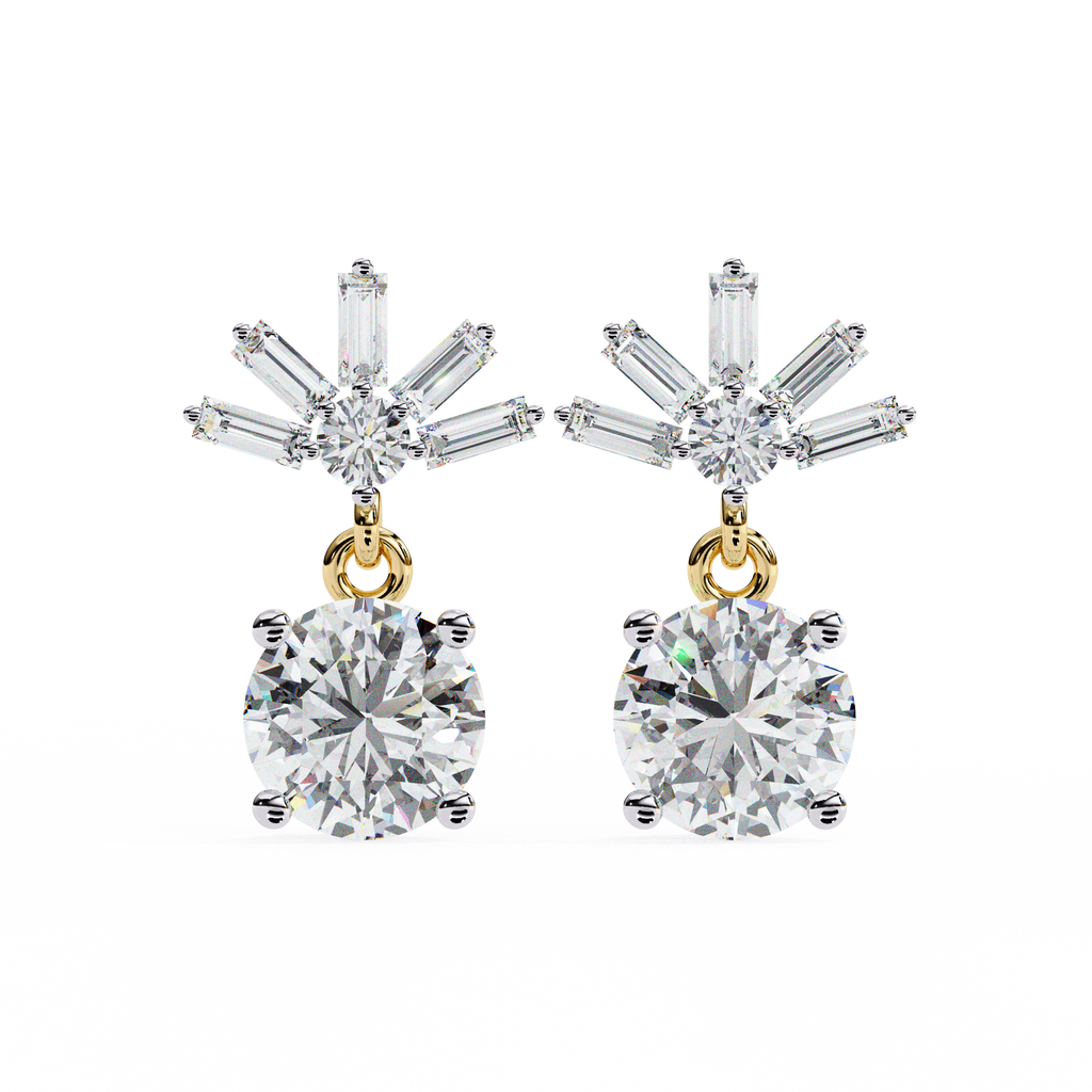 Bethany Solitaire Earring