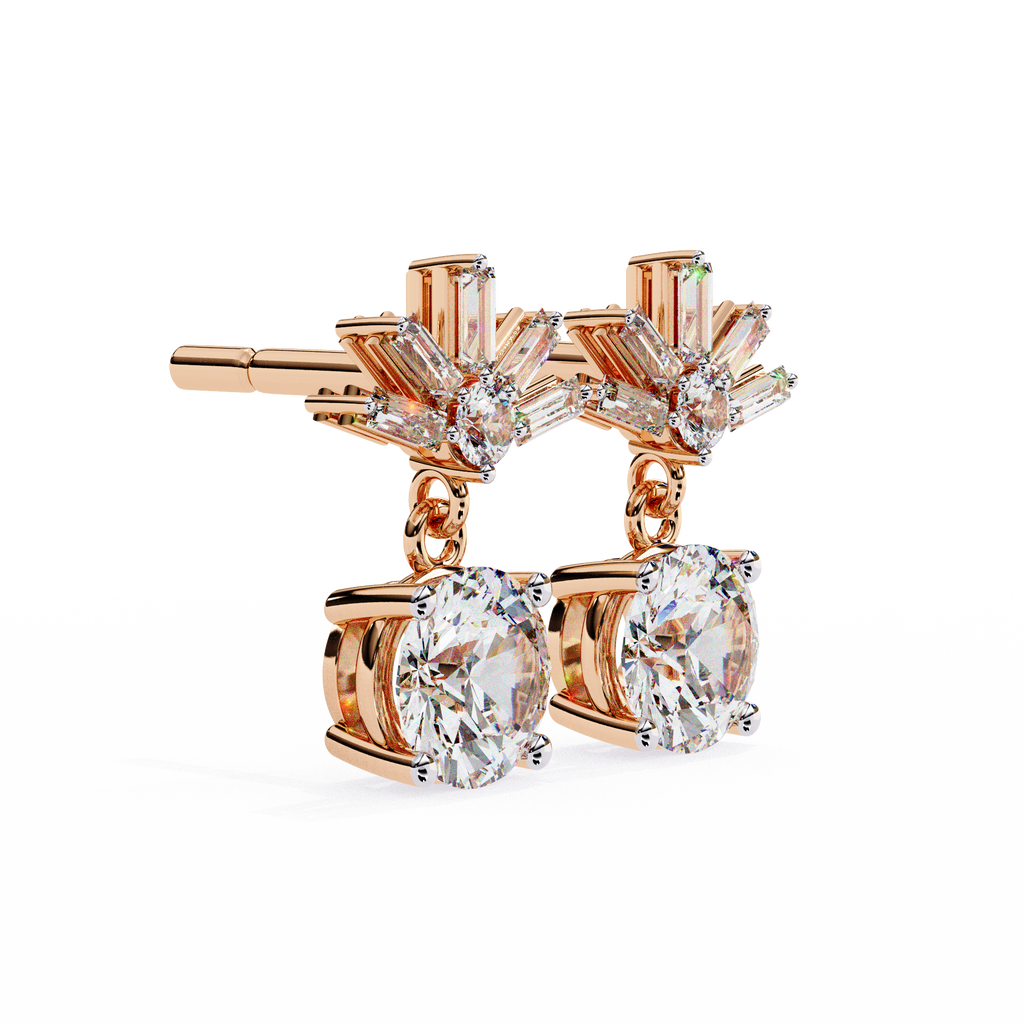 Bethany Solitaire Earring