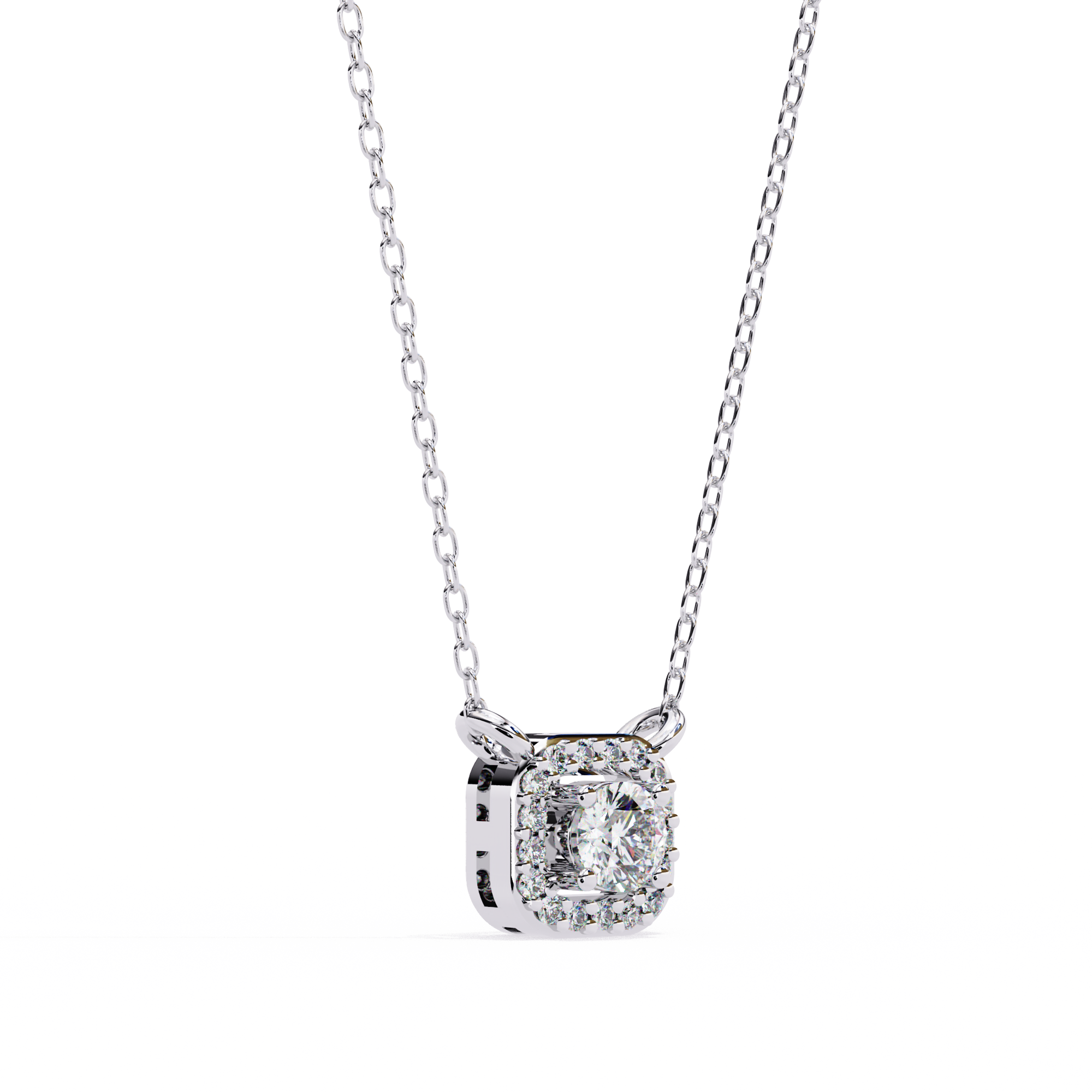 Everly Solitaire Pendant