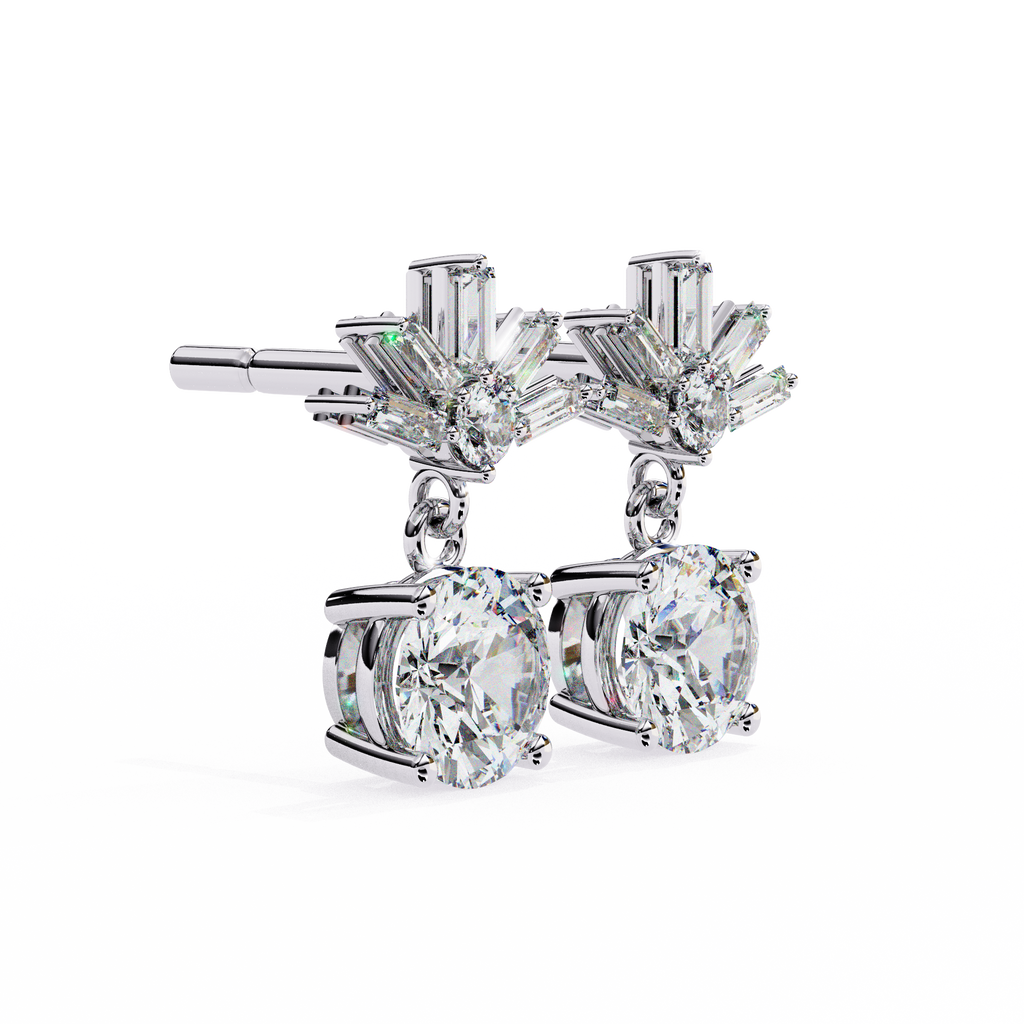 Bethany Solitaire Earring