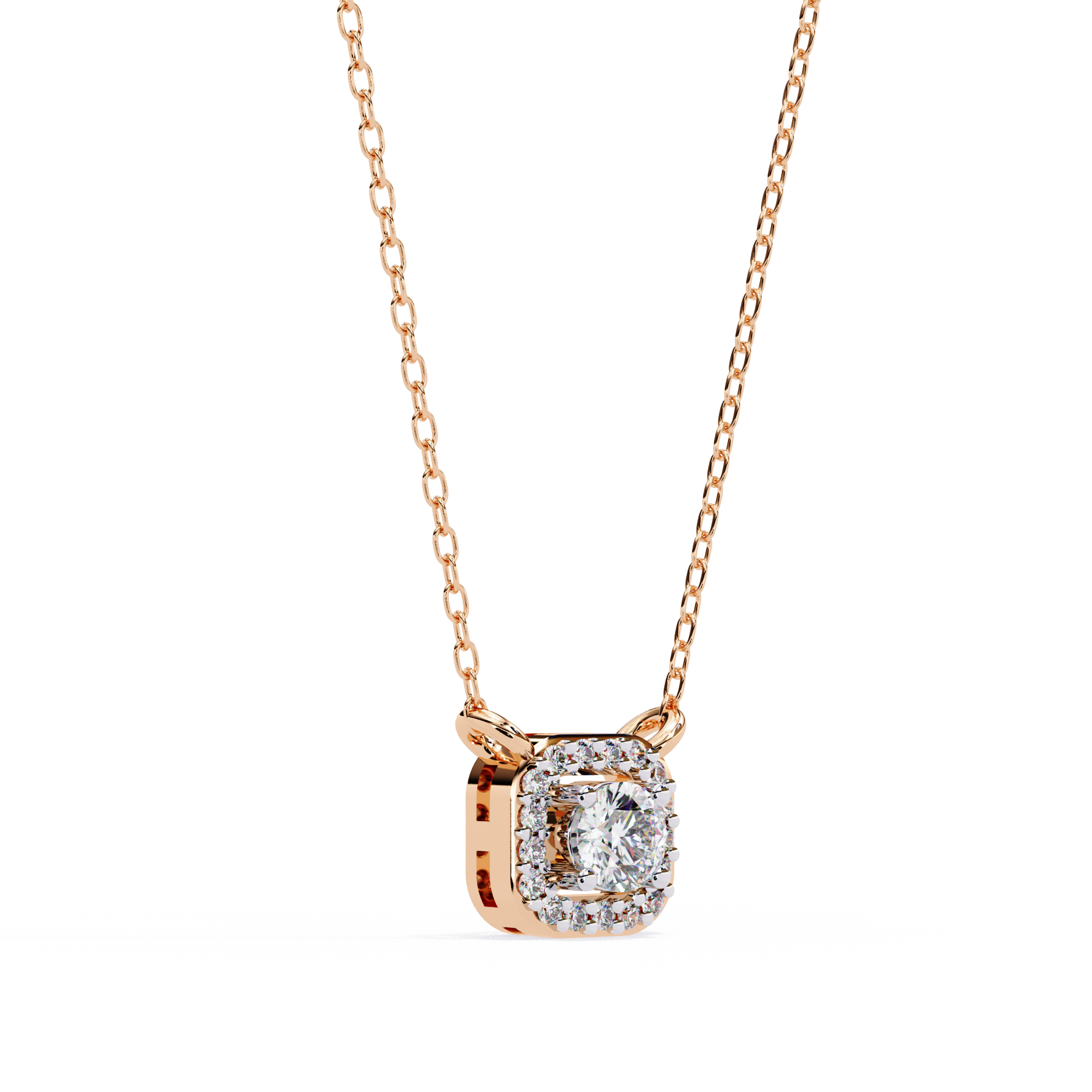 Everly Solitaire Pendant
