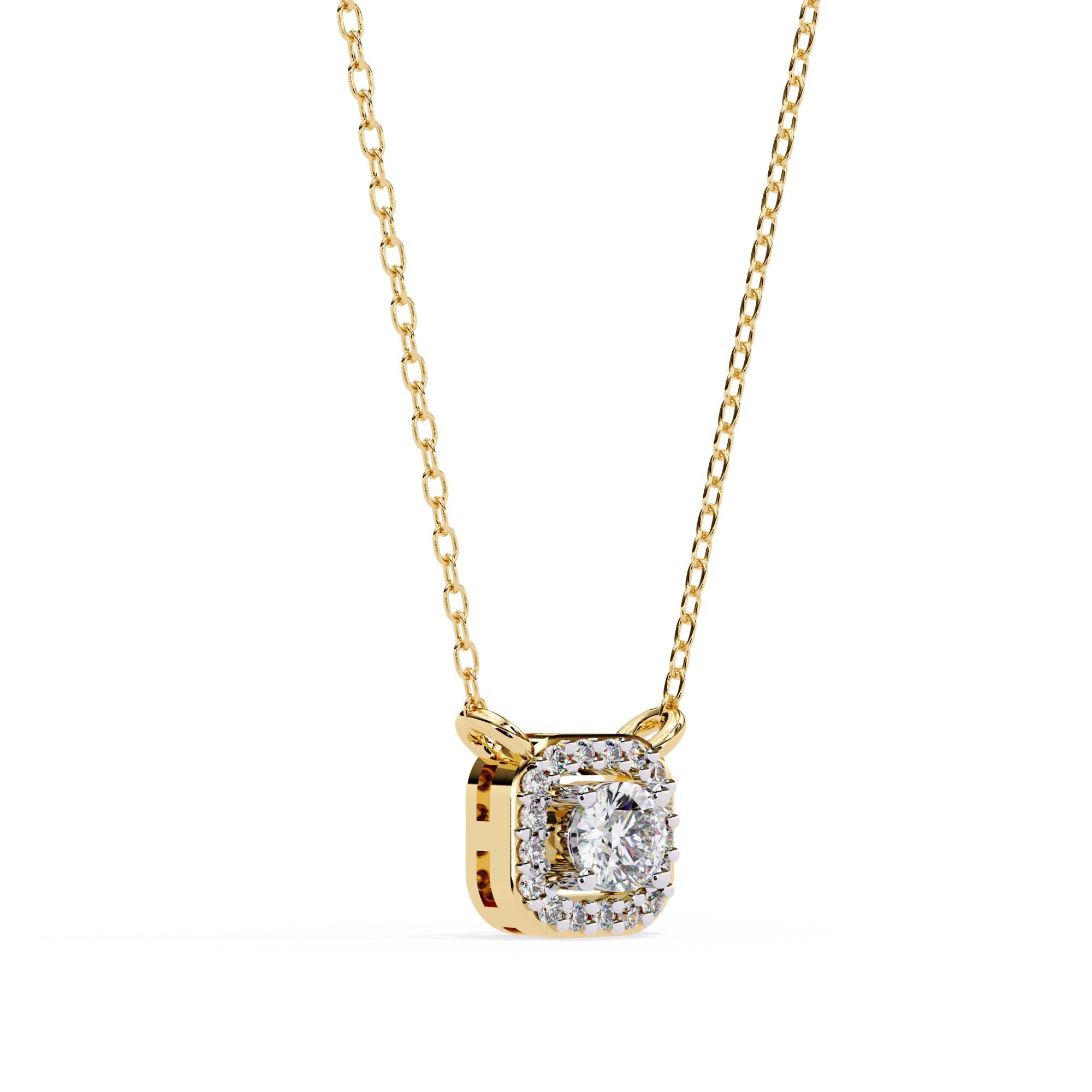 Everly Solitaire Pendant
