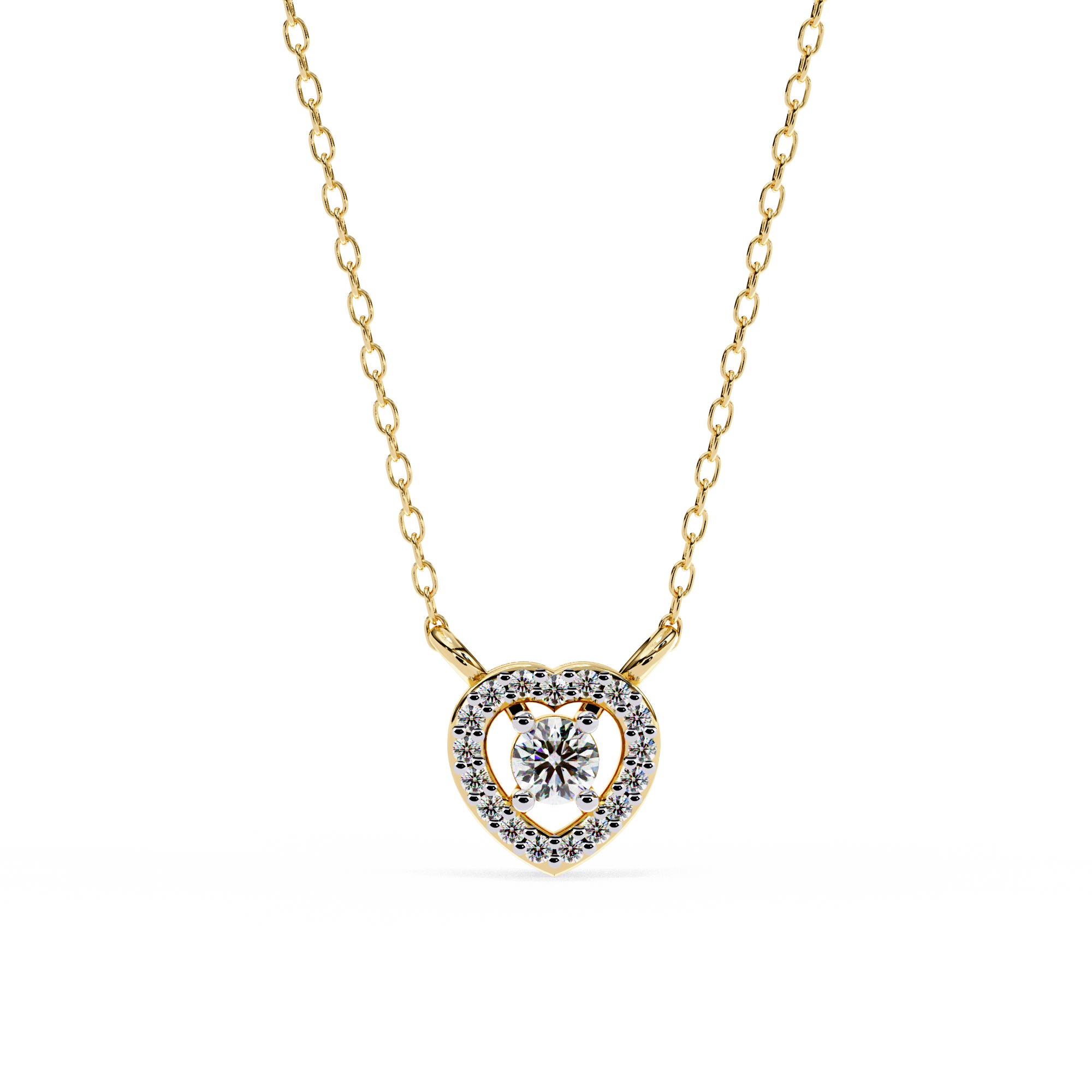 Bianca Solitaire Pendant