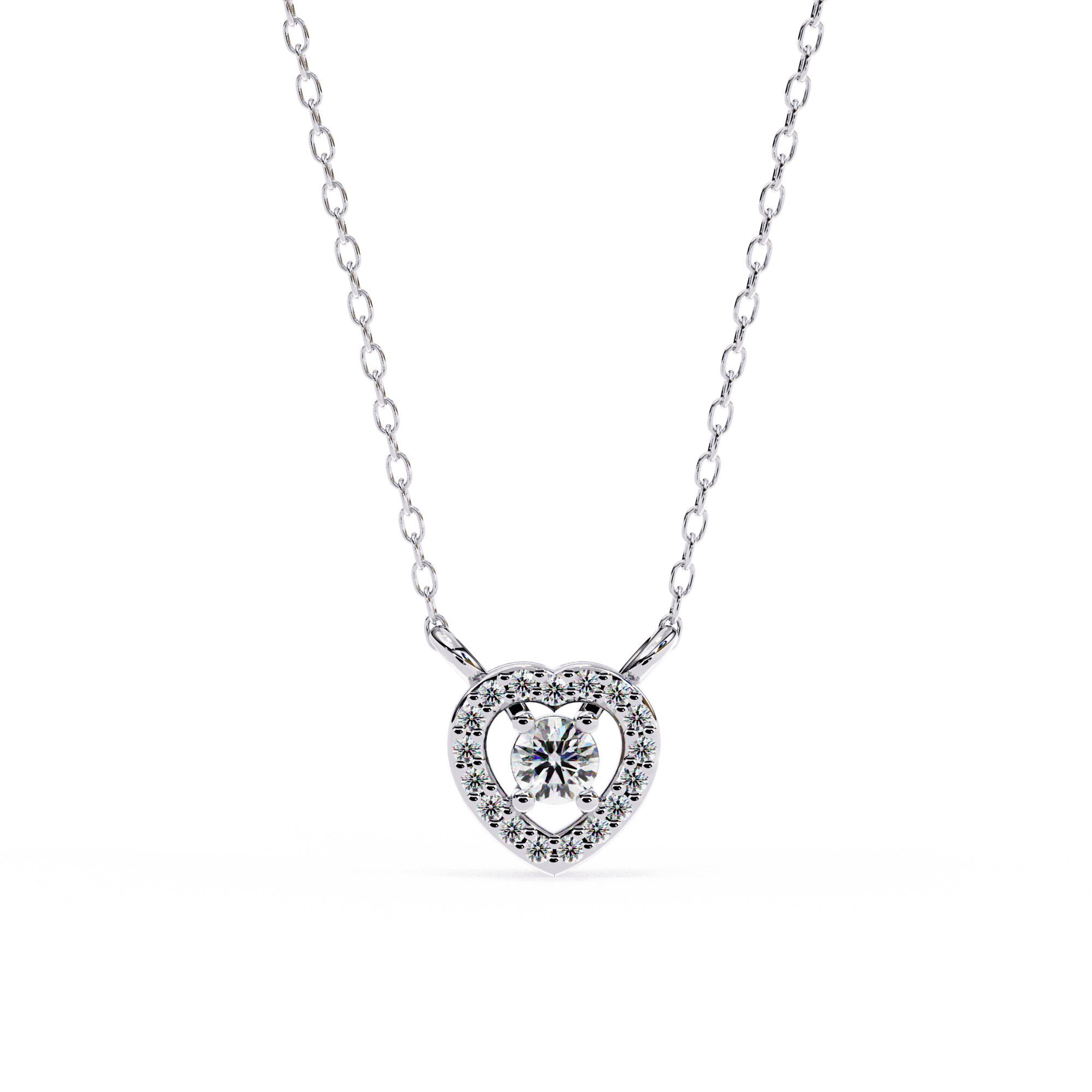 Bianca Solitaire Pendant
