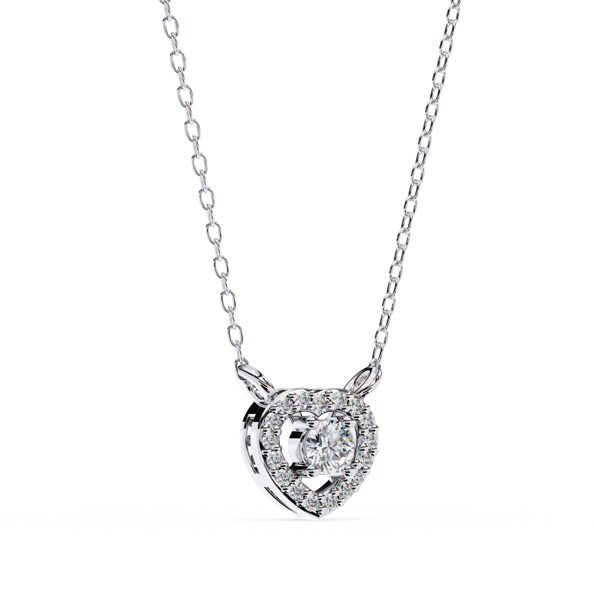 Bianca Solitaire Pendant