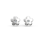 Floral  Diamond Kids earrings