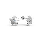 Floral  Diamond Kids earrings
