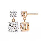 Lily Solitaire Earring