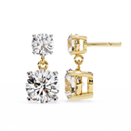 Lily Solitaire Earring