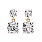 Lily Solitaire Earring