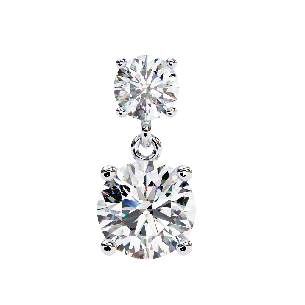Lily Solitaire Earring