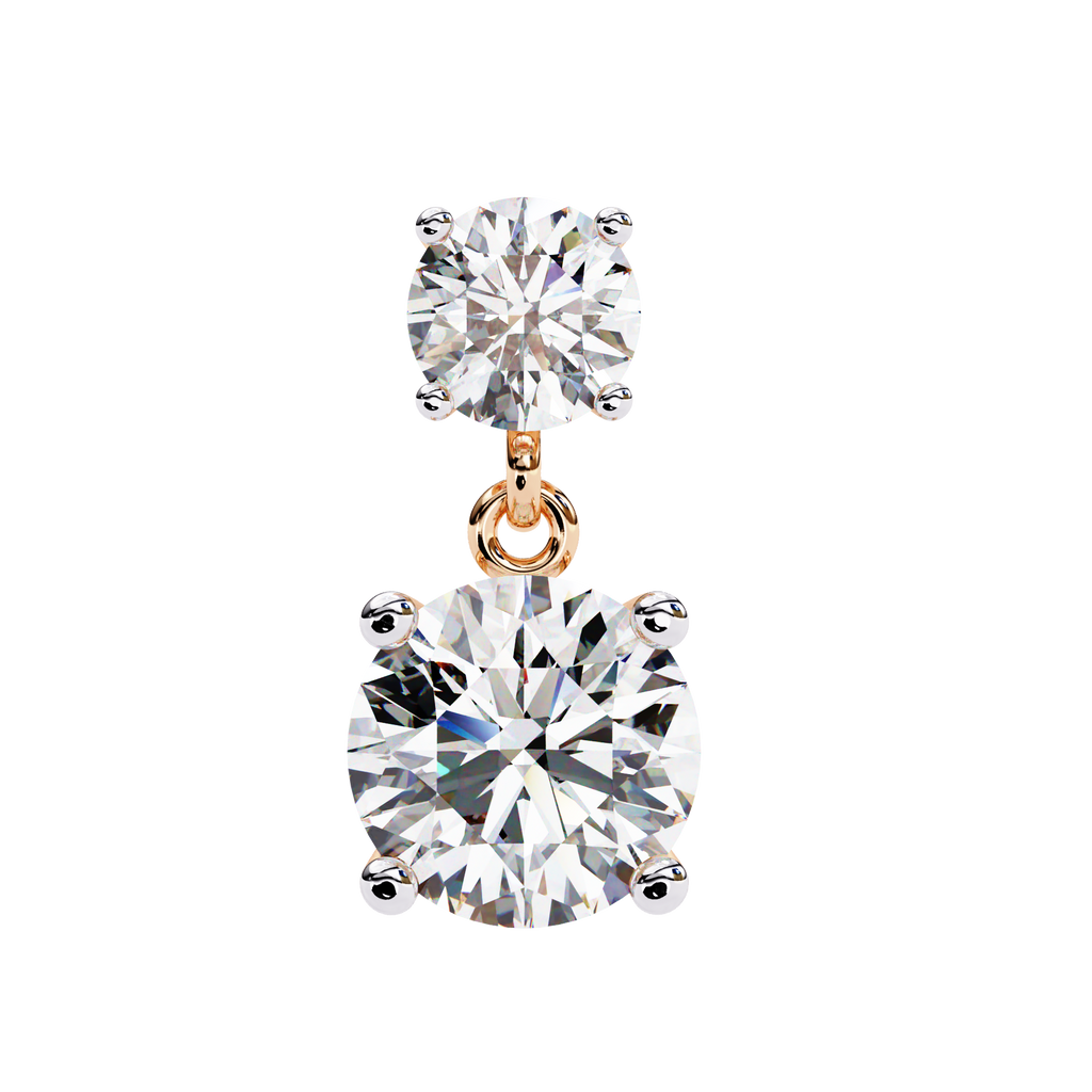 Lily Solitaire Earring