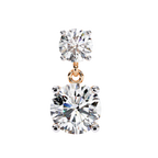 Lily Solitaire Earring
