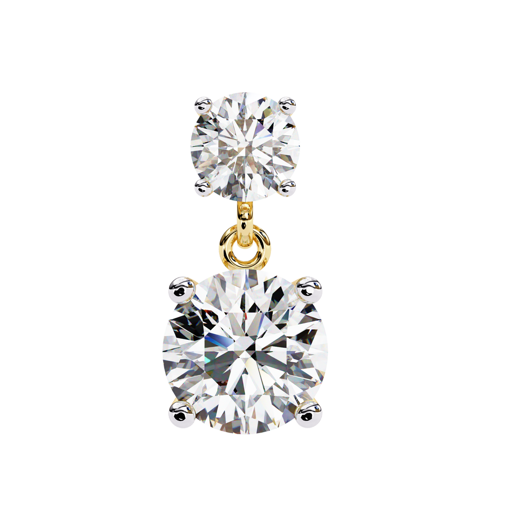 Lily Solitaire Earring