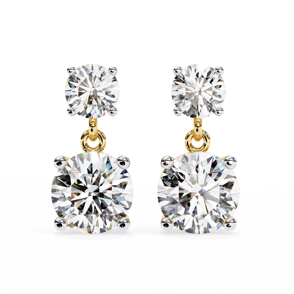 Lily Solitaire Earring