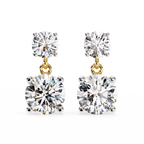Lily Solitaire Earring