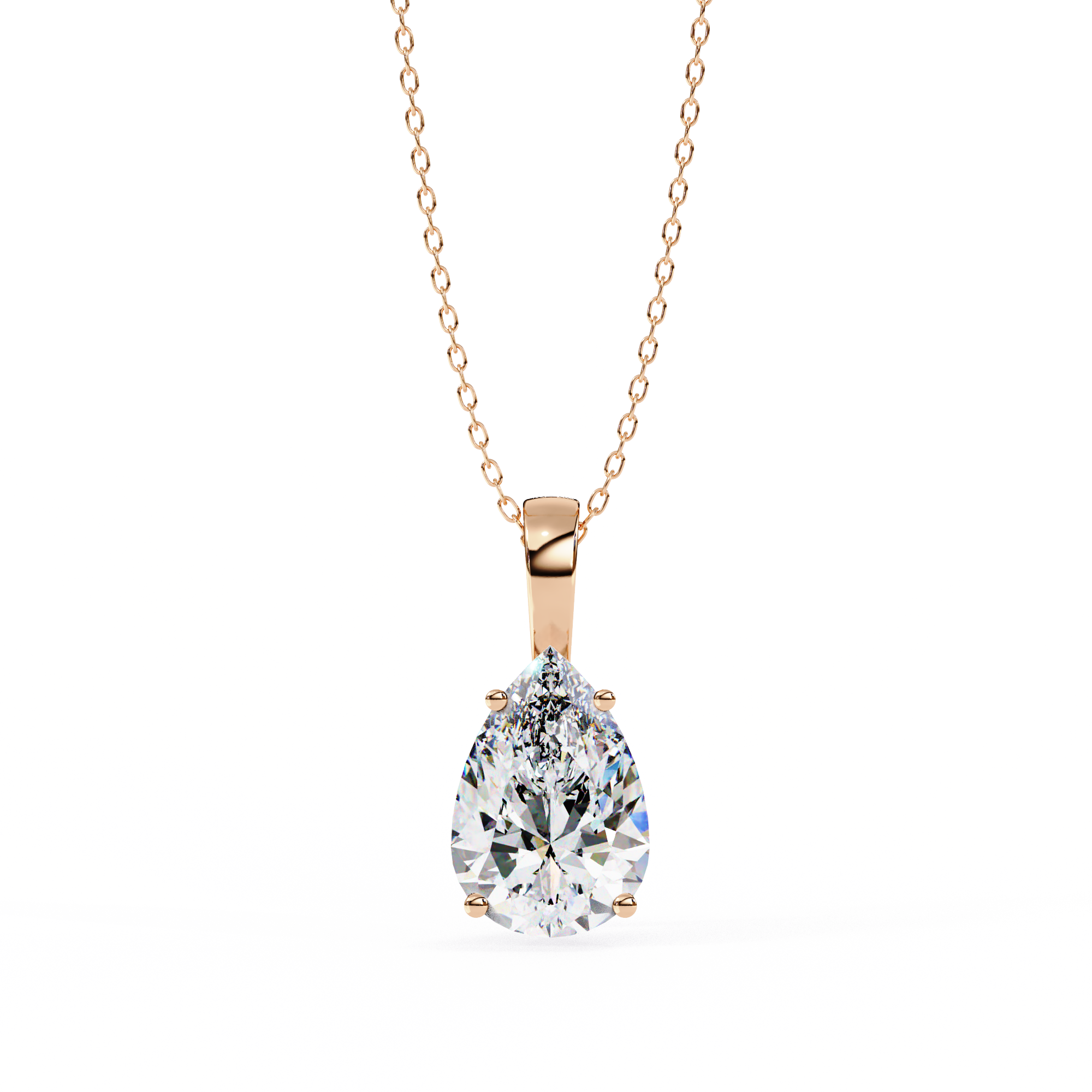 Cora Solitaire Pendant