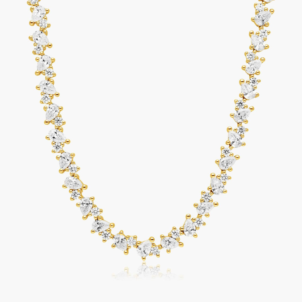 Lily Tennis Necklace