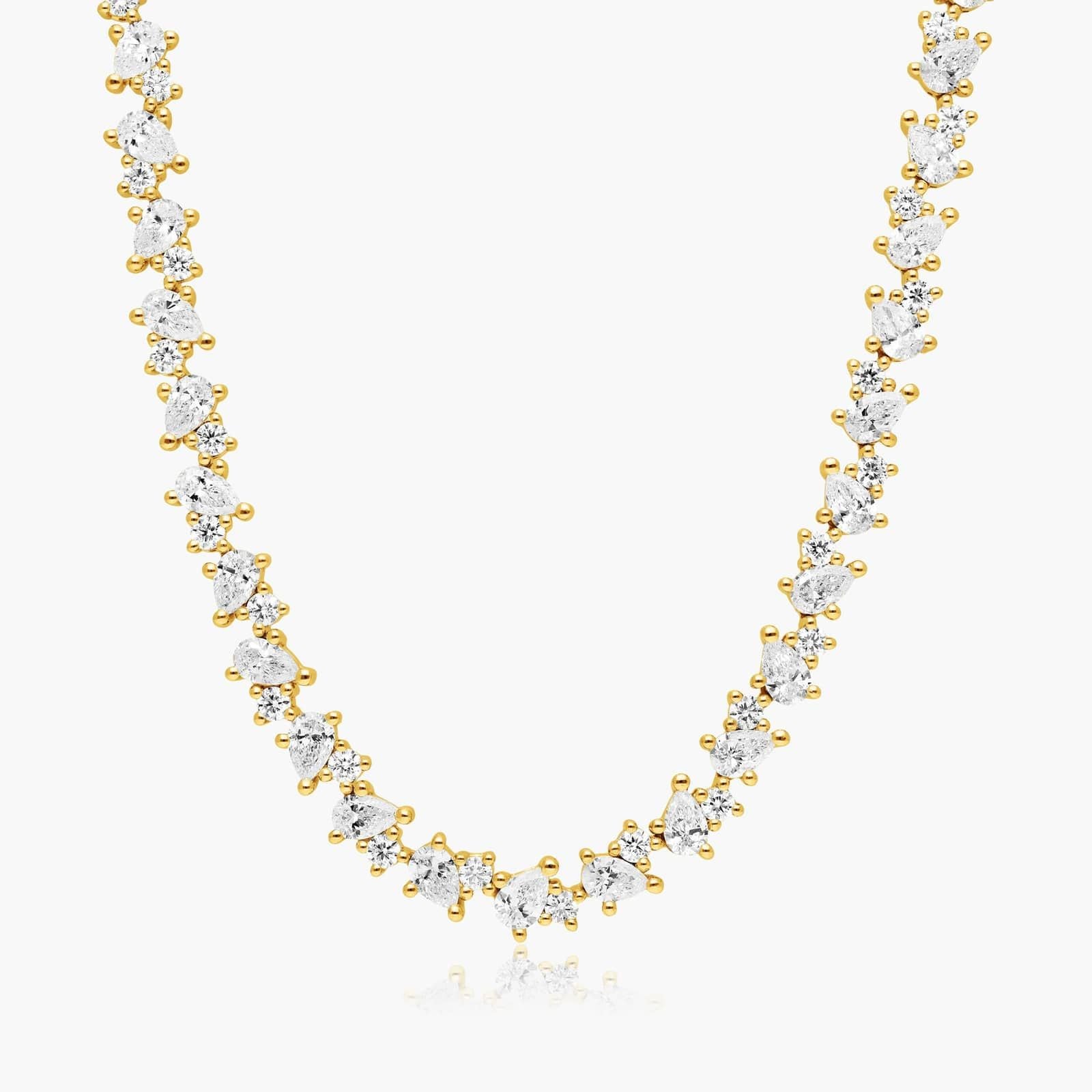 Lily Tennis Necklace