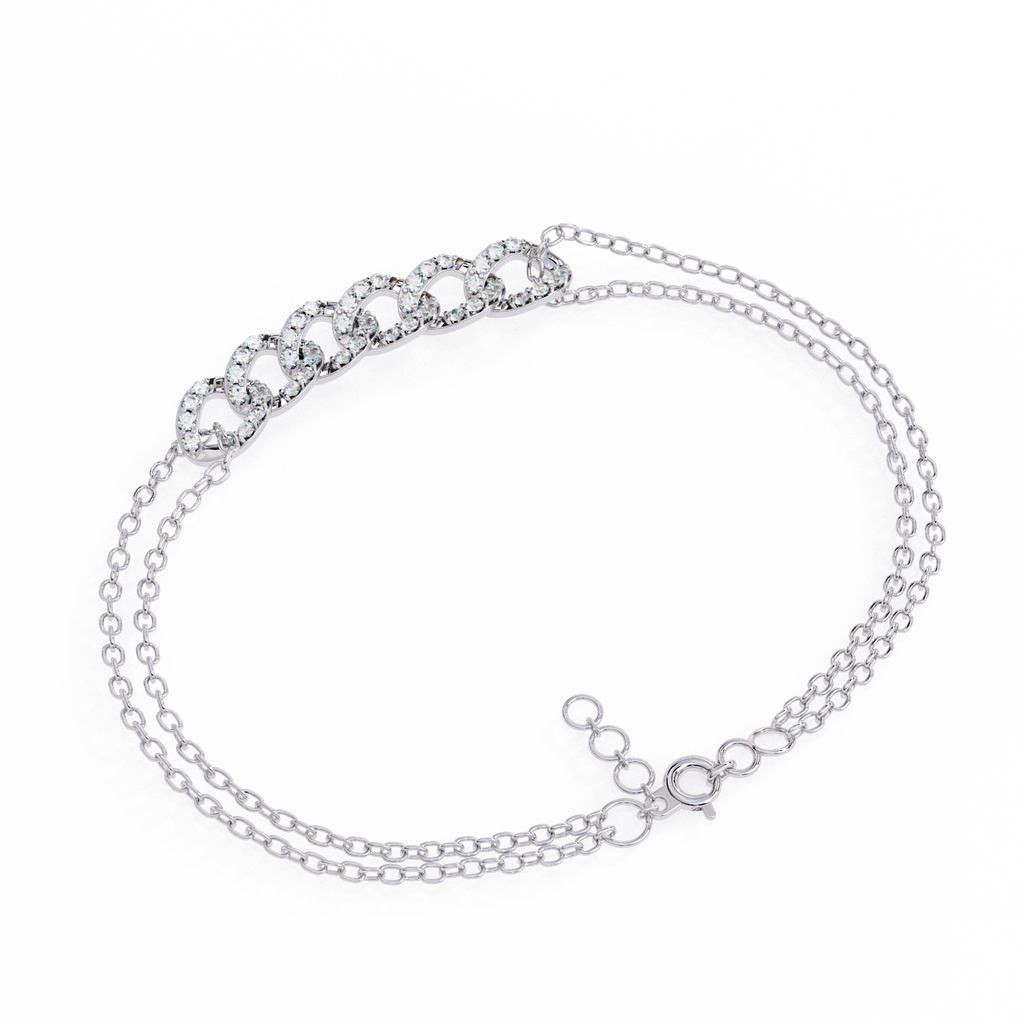 Daisy Diamond Bracelet