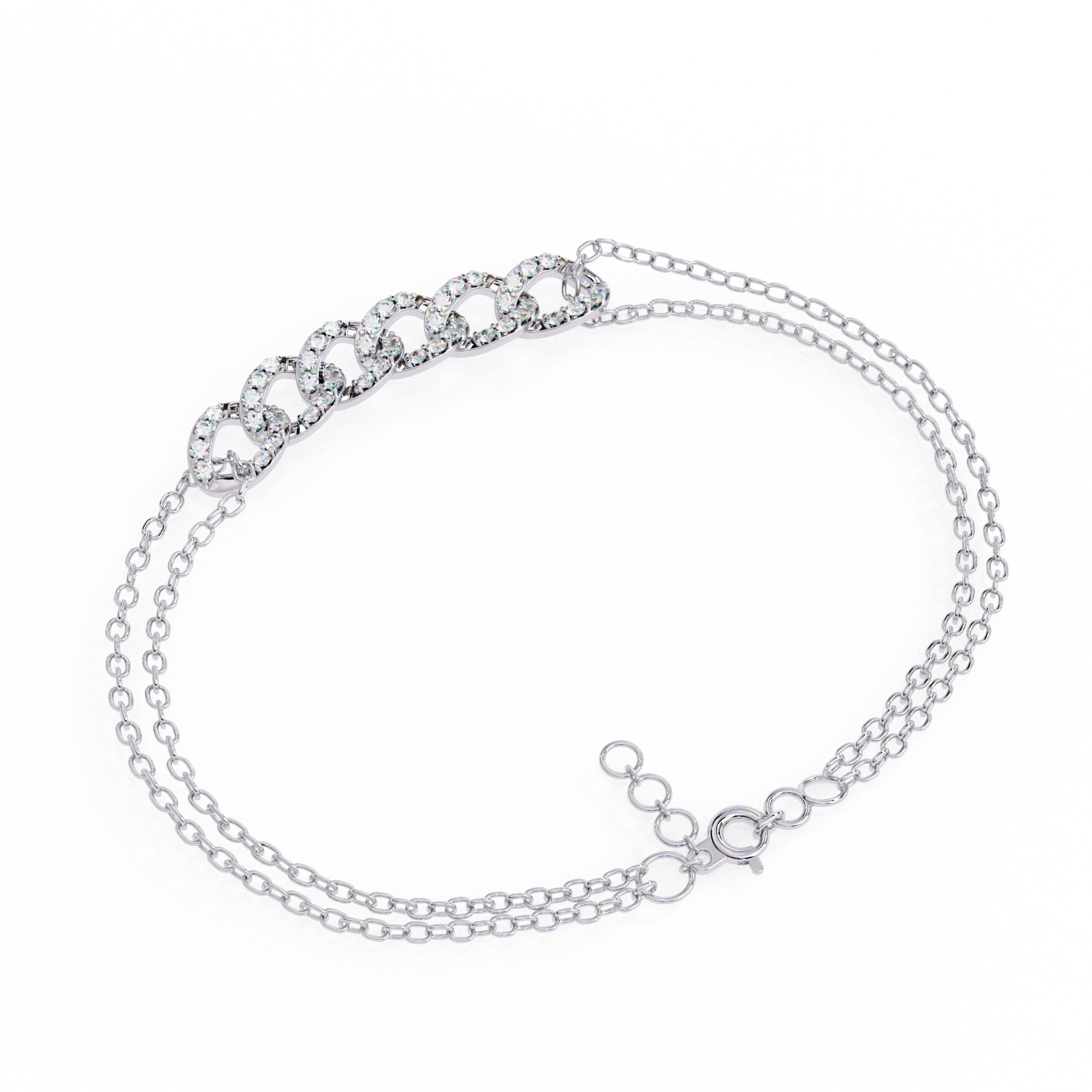 Daisy Diamond Bracelet